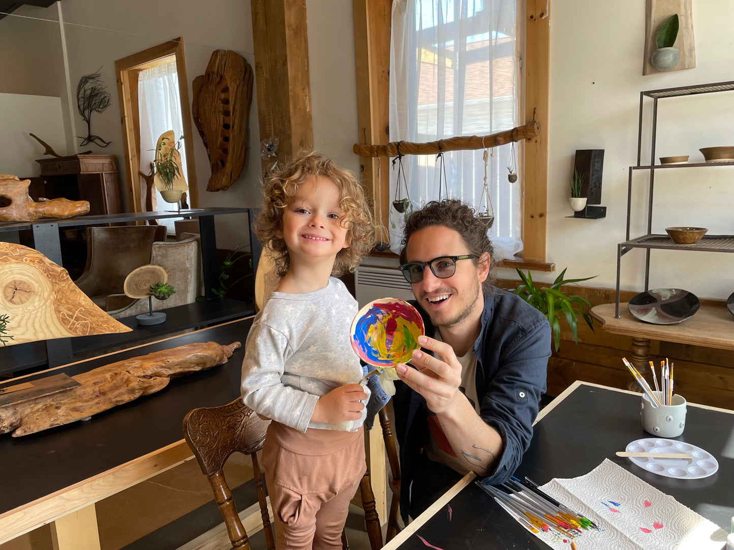 Atelier libre Famille GLAÇURE d’une pièce de céramique