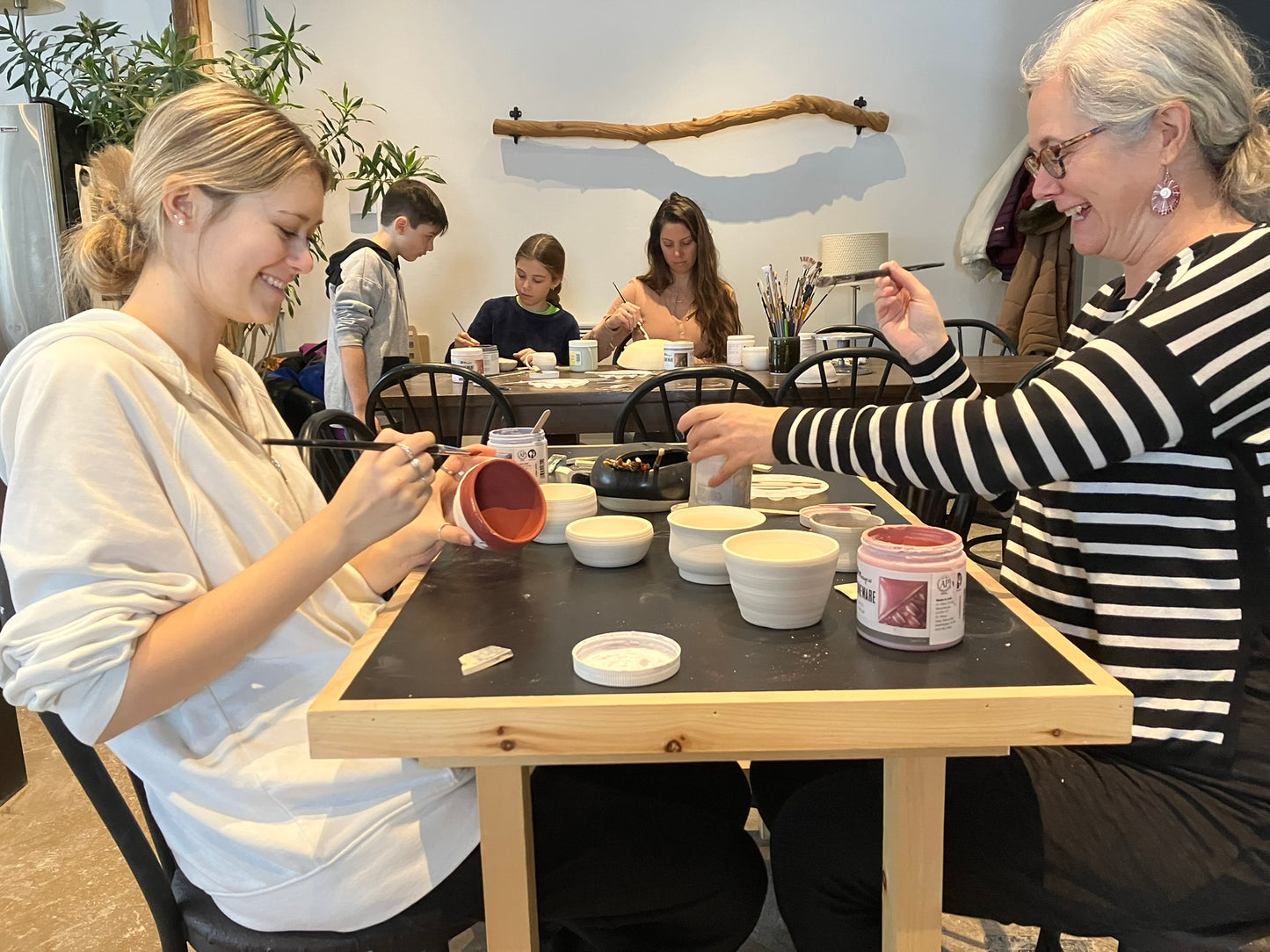 Atelier libre Famille MODELAGE et GLAÇURE
